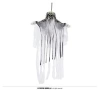 Squelette Fantôme Mariée Halloween Décoration Fête Figure à suspendre Effrayante Mariée Hantée Squelette Mariée Fantôme Décoration à suspendre Horreur, Couleur : Gris