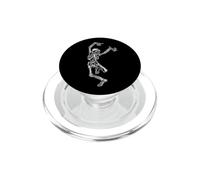 Squelette Gauche Dansant drôle Groupe Dansant Squelette Halloween PopSockets PopGrip pour MagSafe