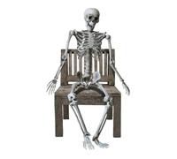 Squelette Géant 160cm Taille Humaine, Squelette Humain Geant Articulé Taille Réelle 1 mètre 60, idéal