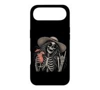 Squelette Girl Rock Horns Beach Cocktail Summer Rock'n Roll Coque pour iPhone Air
