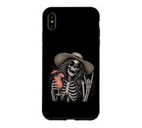 Squelette Girl Rock Horns Beach Cocktail Summer Rock'n Roll Coque pour iPhone XS Max