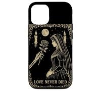 Squelette Gothique Romance Occulte Lune Sombre Vintage Coque pour iPhone 12/12 Pro