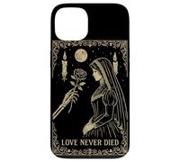 Squelette Gothique Romance Occulte Lune Sombre Vintage Coque pour iPhone 13