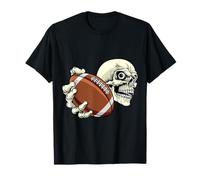 Squelette Grim Reaper Death American Football Team Mascotte T-Shirt