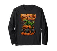 Squelette Halloween Monster Truck Dinosaure Citrouille Smasher Manche Longue