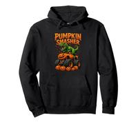 Squelette Halloween Monster Truck Dinosaure Citrouille Smasher Sweat à Capuche