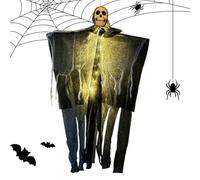 Squelette Halloween Ornement Brouillard | Accessoires Pour Maison Hantée Pour Bals Masqués, Classes, Jardin, Cour, Mur, Fêtes Effrayantes, Ornements,