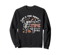 Squelette It's The Most Wonderful Time of The Year Halloween Sweatshirt
