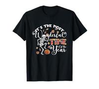 Squelette It's The Most Wonderful Time of The Year Halloween T-Shirt