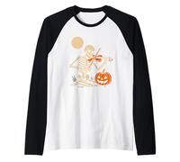 Squelette Jouant du Violon Manche Raglan