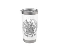 Squelette Lovers Forevermore Romantic Gothic Graphic Gobelet isotherme en acier inoxydable double paroi