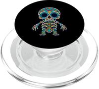 Squelette Maya Aztèque Dieu Indigène Méso-Américain PopSockets PopGrip pour MagSafe