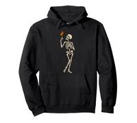 Squelette Papillon Halloween Drole Mignon Vintage Sweat à Capuche