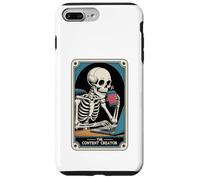 Squelette Podcaster Tarot Card Creative The Content Creator Coque pour iPhone 7 Plus/8 Plus