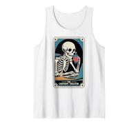 Squelette Podcaster Tarot Card Creative The Content Creator Débardeur