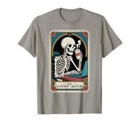 Squelette Podcaster Tarot Card Creative The Content Creator T-Shirt