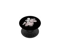 Squelette pour Halloween - Chevalet sur Momie PopSockets PopGrip Adhésif