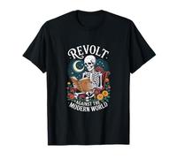 Squelette Revolt Against The Modern World Memento Mori T-Shirt