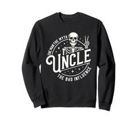 Squelette Signe de Paix Oncle l'homme Mythe Mauvaise Influence Sweatshirt