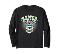 Squelette Skateboarder Skull Santa Cruz Manche Longue