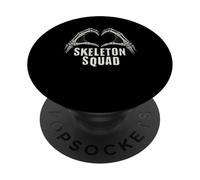 Squelette Squad Main Coeur X-Ray Tech Radiology PopSockets PopGrip Adhésif