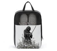 Squelette tenant l'épée Katana Sac à chaussures pour Voyage Usage quotidien Anti-poussière Sac de rangement Sac de rangement pour chaussures de golf