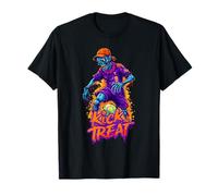 Squelette Zombie Effrayant Football Halloween T-Shirt