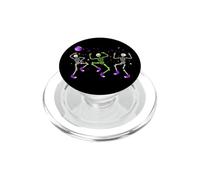 Squelettes dansants effrayants d'halloween PopSockets PopGrip pour MagSafe