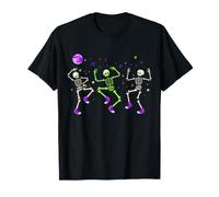 Squelettes dansants effrayants d'halloween T-Shirt