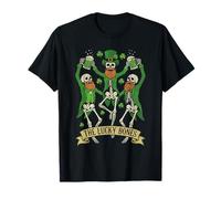 Squelettes dansants pour la Saint-Patrick 2026 T-Shirt