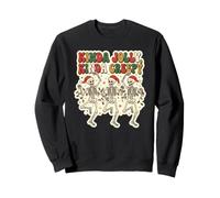 Squelettes de Noël effrayants Sweatshirt