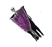 Squelettes de pose réglables effrayants - Décoration spirituelle robuste en ABS à suspendre pour fenêtre d'arbre d'Halloween - Bras réglables - Décoration effrayante