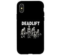 Squelettes et Zombies pour soulever des Morts - Entraînement Amusant pour Halloween Coque pour iPhone X/XS
