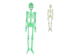 Squelettes plats pour Halloween | Crochet de porte d'entrée en forme de crâne - Squelettes plats pour extérieur, cour, jardin, maison hantée