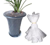SquEqu Filet de Protection élastique pour Pots de Fleurs, Pots d'orchidées, Fleurs, Argile, barils en céramique, bonsaï, Terre Cuite et Plantes Grasses 10 m