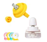 SquEqu Lot de 2 roulements à roulettes de rechange pour hamster, gerbille, chinchillas, souris, cage à roulettes, rotatif, à suspendre, à faire soi-même