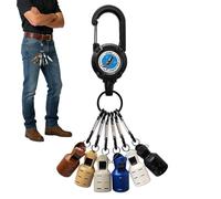 Squid Bait Hook Guard - Fish Jig Hook Protector | 6-Piece Lightweight Fishing Accessories for Saltwater | Squid Hooks Cover for Men Saltwater Freshwater Outdoor Boat Kayak Pier Lake