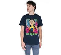 Squid Game Evil Group Anime T-Shirt, Bleu Marine, S Mixte