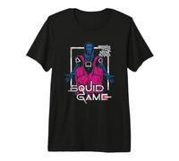 Squid Game Front Man and Guards T-Shirt Haut de Gamme