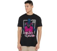 Squid Game Front Man Guards T-Shirt Unisexe, Noir, S