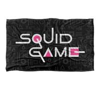 Squid Game Logo Plaid Ultra Doux au Toucher Soyeux - 91 x 147 cm
