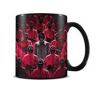 Squid Game - Mug (12 cm x 8,7 cm x 10,5 cm) (Noir/Rose)