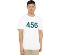 Squid Game Player 456 T-Shirt Unisexe, Blanc, S