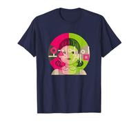 Squid Game Red Light Green Light Doll Coréen Texte Logo T-Shirt