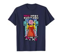 Squid Game Red Light Green Light Doll Poupée 456 milliards T-Shirt