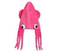 Squid Hat Novelty Marine Animal Headwear - Costume Cap | Party Photo Prop