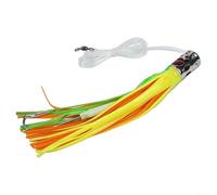 Squid Hook - Leurres de pêche à la traîne en forme de pieuvre avec 16 trous - Tête en cuivre - 59 kg - 87 g - Pour une attraction et une capture efficaces des poissons (C1)