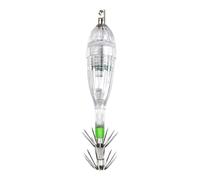 Squid Jigs | Glowing Umbrella Shaped Underwater Tool | Glow Squid Jigs Saltwater Fishing Lures for Fresh Water Deep Sea Shore Reef Boat Night Sleeve Fish
