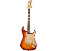 SQUIER 40e Anniversaire Stratocaster®, Édition Or, Sienna Sunburst