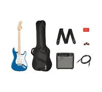 Squier Affinity Series Stratocaster HSS Pack MN Lake Placid Blue kit débutant guitare électrique